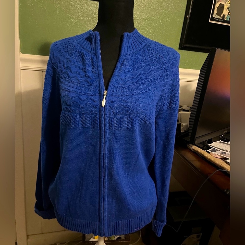 Christopher & Banks Royal Blue Women's Cardigan